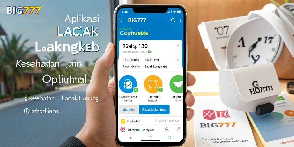 Tampilan antarmuka utama BIG777 yang intuitif dan informatif.