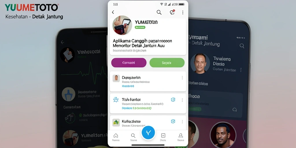Tampilan antarmuka YUMETOTO yang intuitif dan informatif.